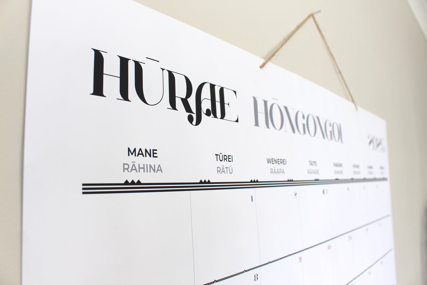 Tāniko Calendar 2025-2026 (Midyear)