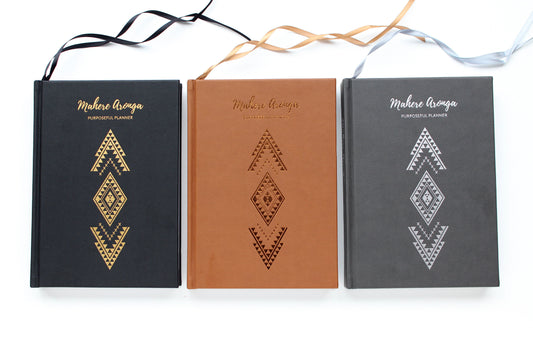 PREORDER - 2027 Premium Bilingual Māori 4 in 1 Diary Planner