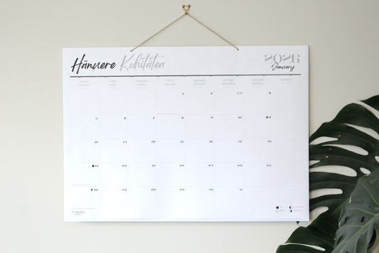 PRE-ORDER: Tui Māori 2026 Calendar