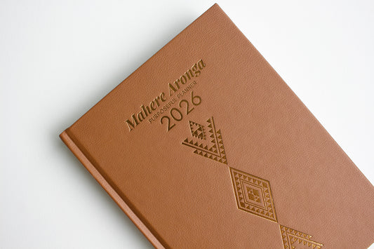2026 Premium Bilingual Māori 4 in 1 Diary Planner
