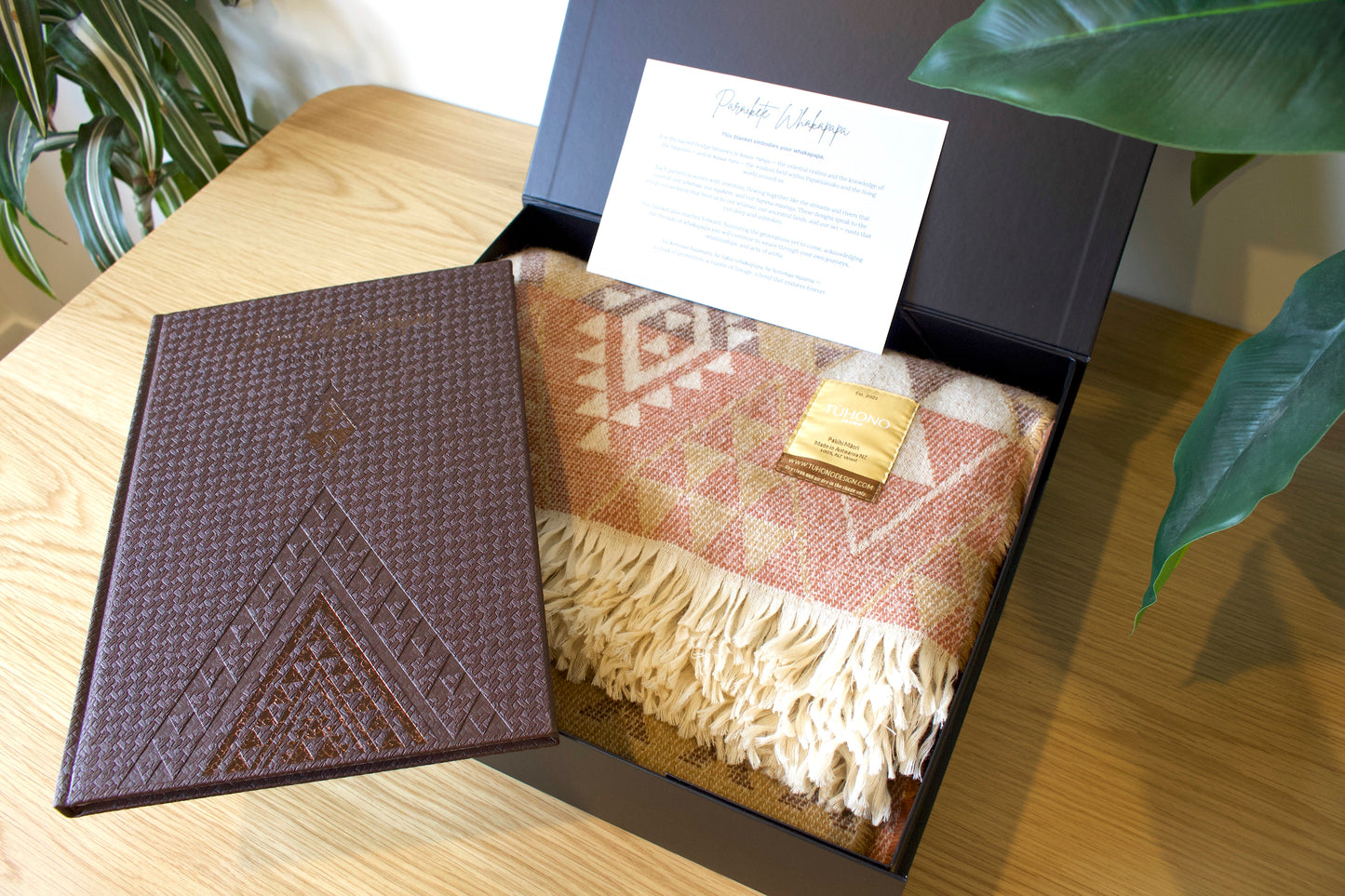 Whakapapa Blanket and Book Gift box  - Limited Edition